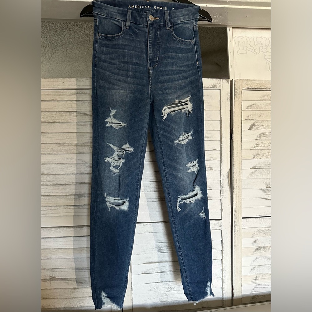 American Eagle curvy super hi-rise jegging jean